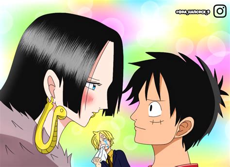 luffy x hancock|luffy x boa hancock ao3.